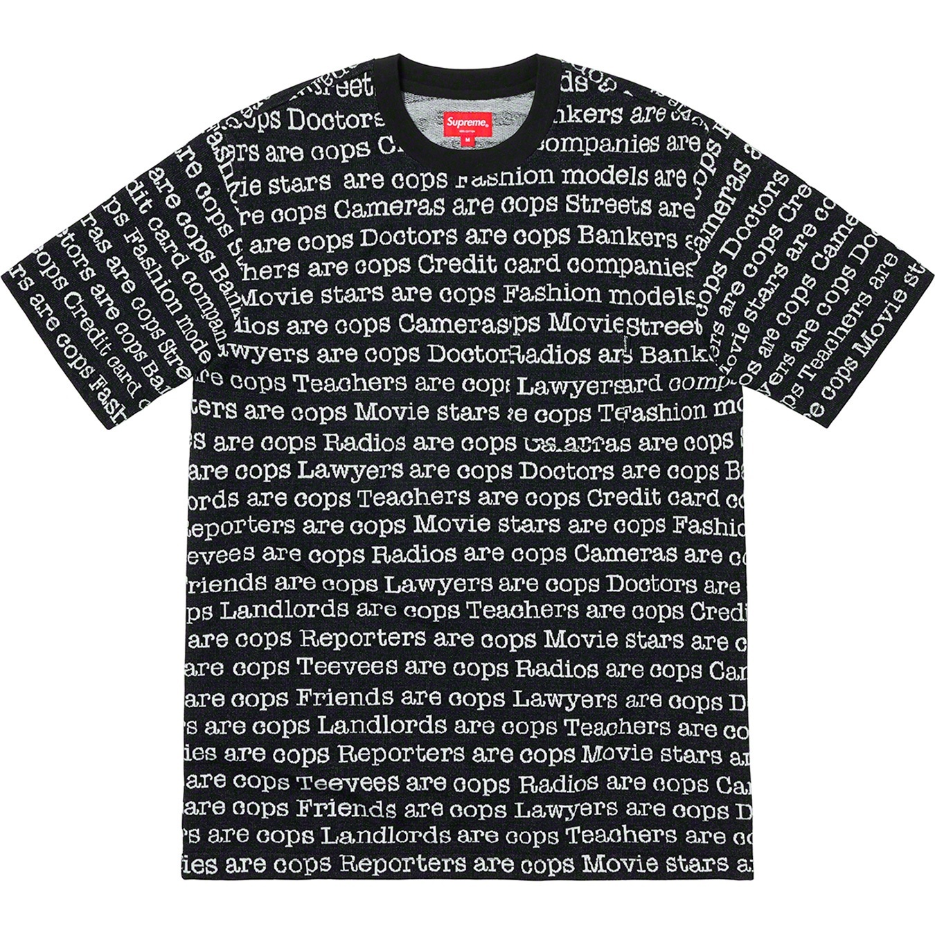Cops Jacquard Pocket Tee view 3